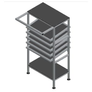 industrial assembly rack