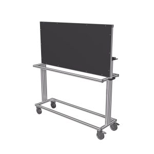 67.75" x 60" MOBILE TRADESHOW DISPLAY STAND - NETNR25143